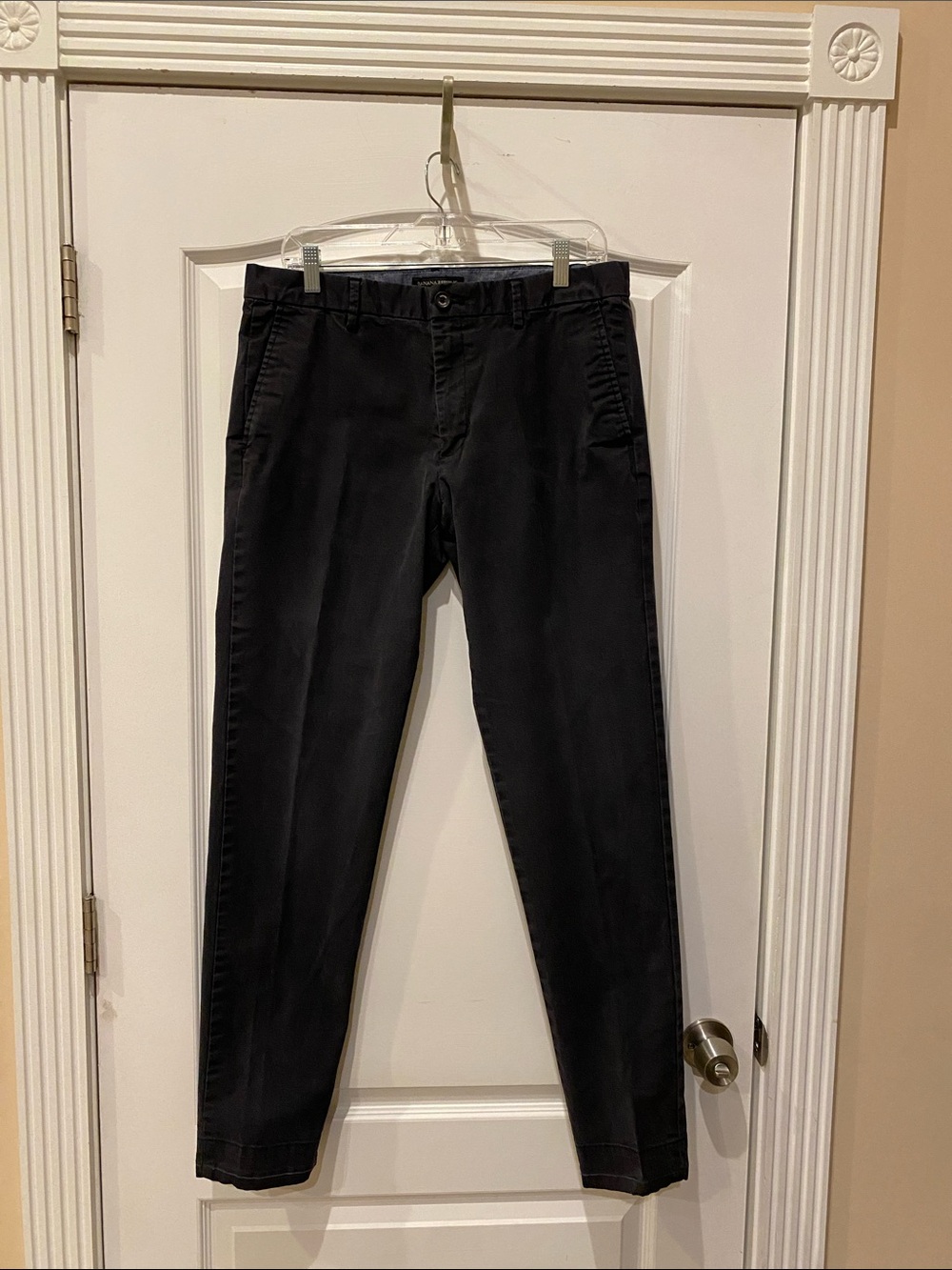 Banana Republic Navy Mason Chino Pants